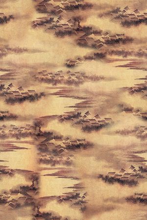 国画印花花型图片