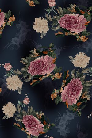 香云纱印花花型图片