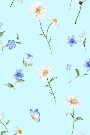 花卉印花花型图片
