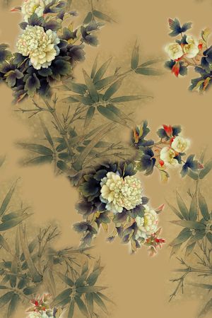 花卉印花花型图片