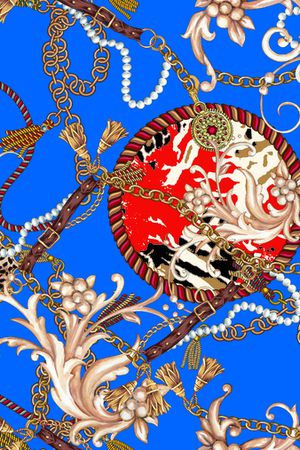 数码花型印花花型图片
