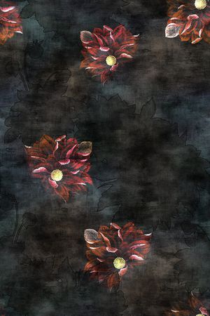 香云纱印花花型图片