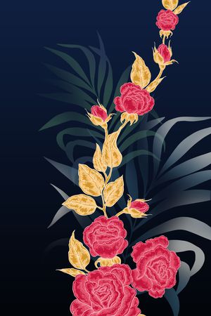纹理印花花型图片