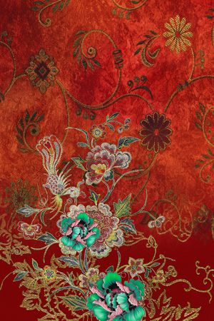 定位花印花花型图片