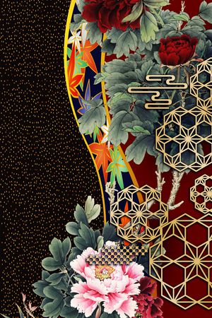 时尚印花花型图片