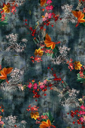 香云纱印花花型图片