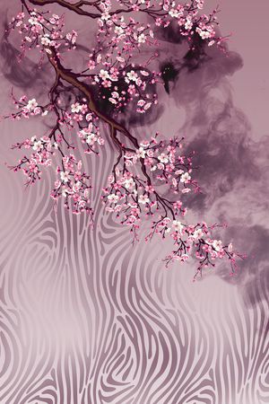 纹理印花花型图片