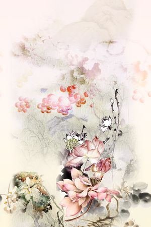 花卉印花花型图片