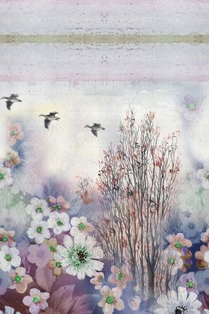 纹理印花花型图片