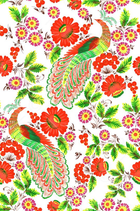数码花型印花花型图片