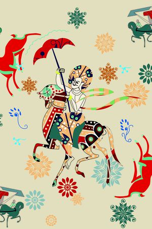 时尚印花花型图片