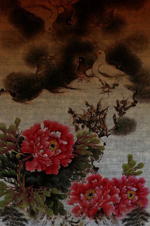 女装定位花印花花型图片