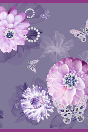 HERMES印花花型图片