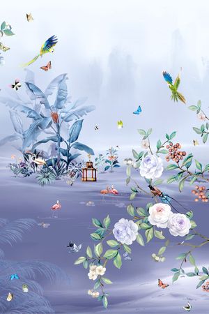 HERMES印花花型图片