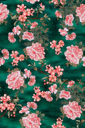 香云纱印花花型图片