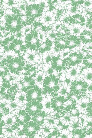 文艺印花花型图片