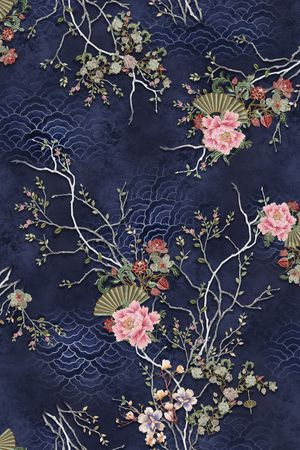 花卉印花花型图片
