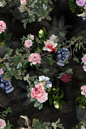 花卉印花花型图片