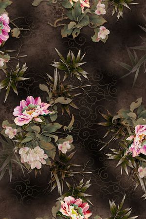 花卉印花花型图片