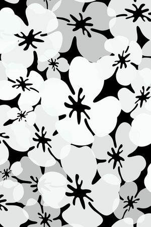 花卉印花花型图片