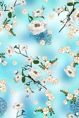 香云纱印花花型图片