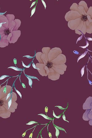 数码花型印花花型图片