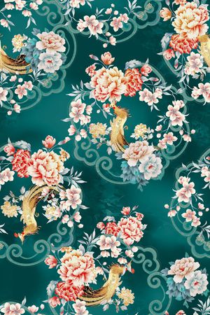时尚印花花型图片