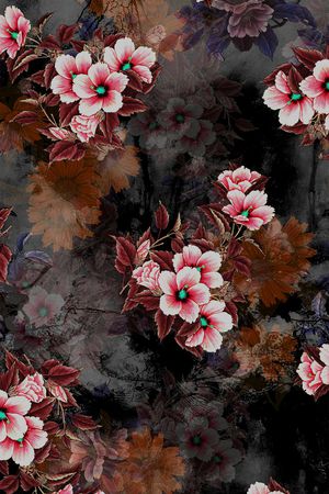 花卉印花花型图片