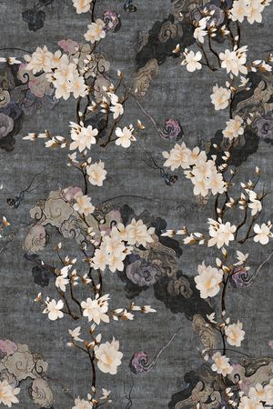 香云纱印花花型图片