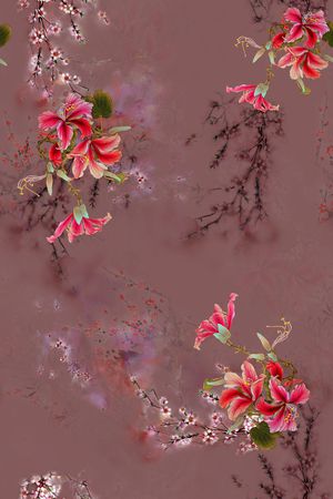 民族风印花花型图片