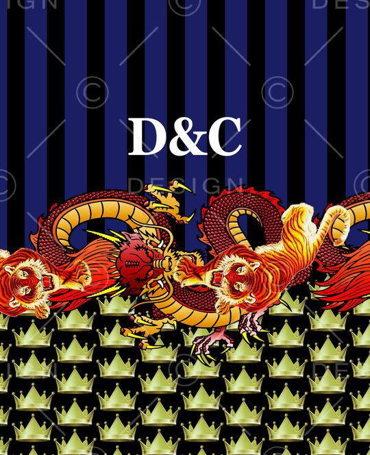 几何印花花型图片