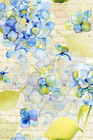 油画花型印花花型图片