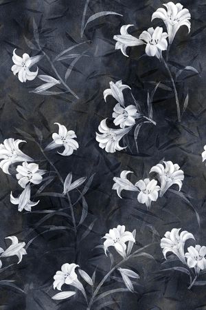 花卉印花花型图片