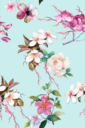 梅花印花花型图片