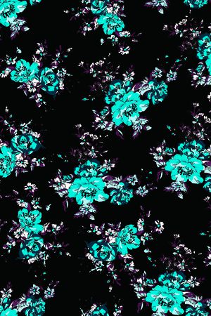 数码花型印花花型图片