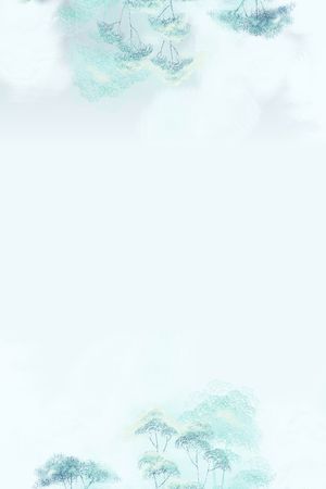 树林印花花型图片