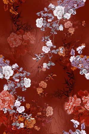 数码花型印花花型图片