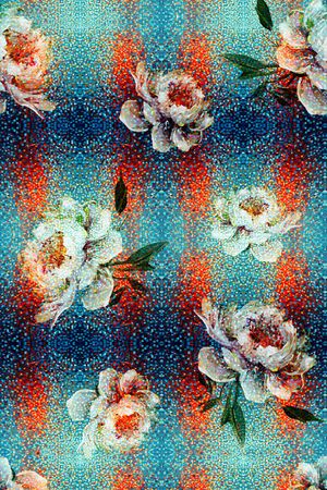 香云纱印花花型图片