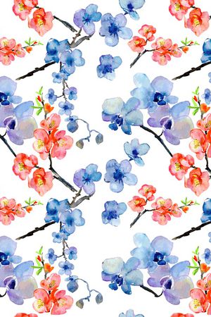 花卉印花花型图片