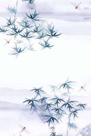 树林印花花型图片
