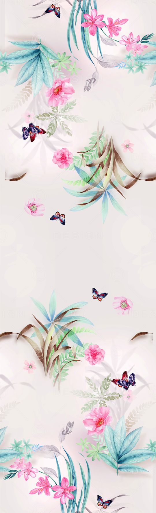 数码花型印花花型图片