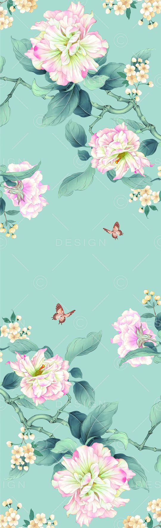数码花型印花花型图片