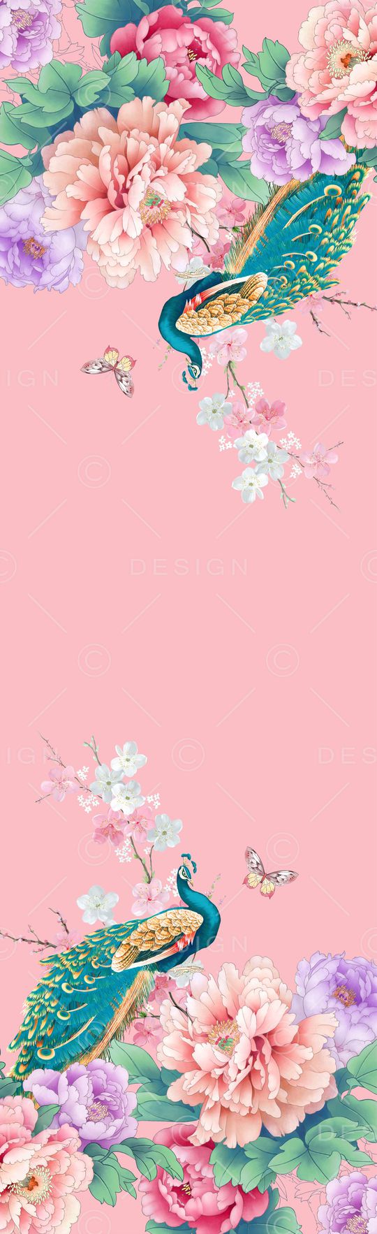 数码花型印花花型图片