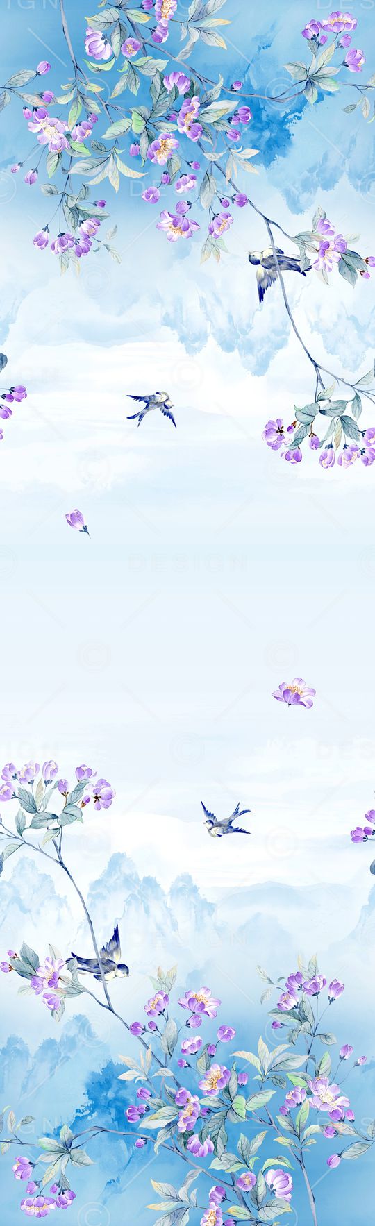 数码花型印花花型图片