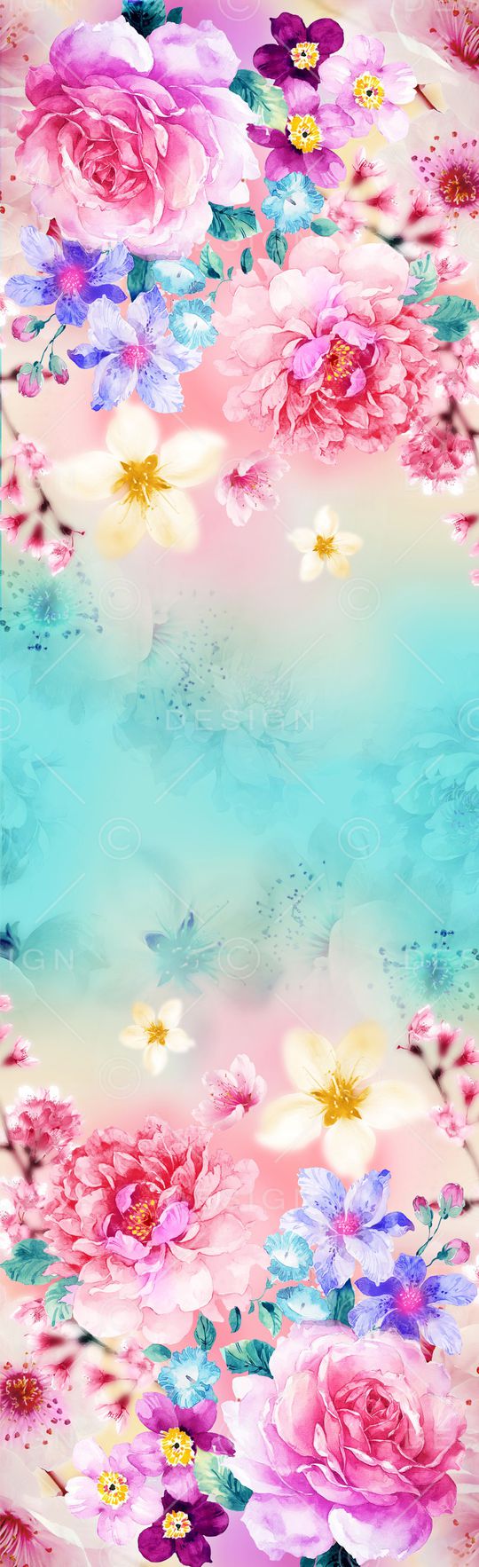 数码花型印花花型图片