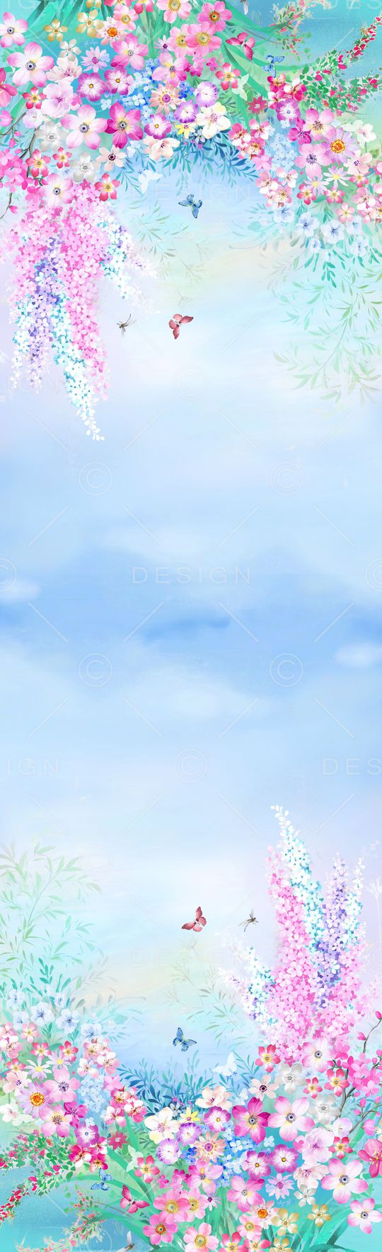 数码花型印花花型图片