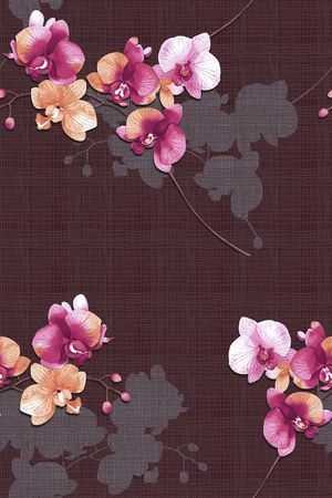 花卉印花花型图片