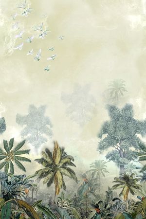 女装定位花印花花型图片