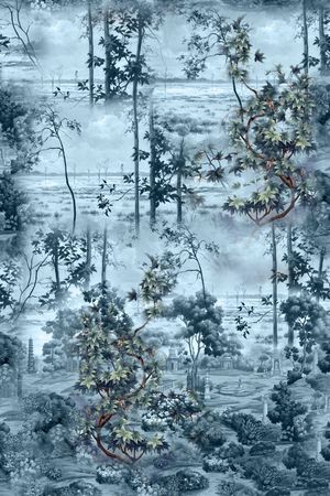 民族风印花花型图片