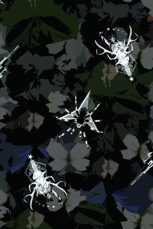 迷彩印花花型图片